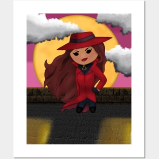 Carmen Sandiego Chibi Posters and Art